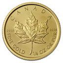 Maple Leaf 1/4oz Gold Coin 2016