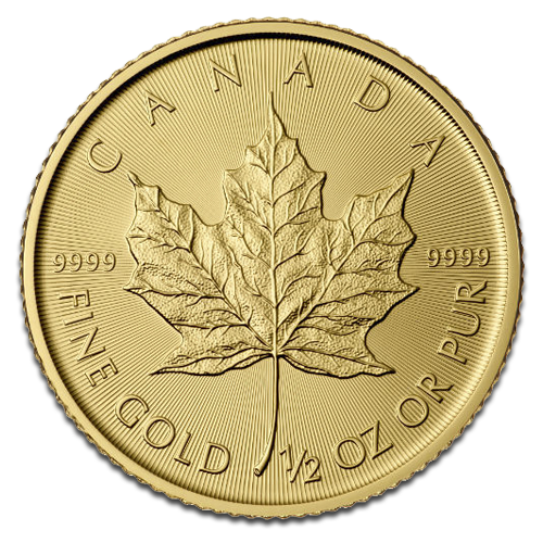 Maple Leaf 1/2oz Gold Coin 2016