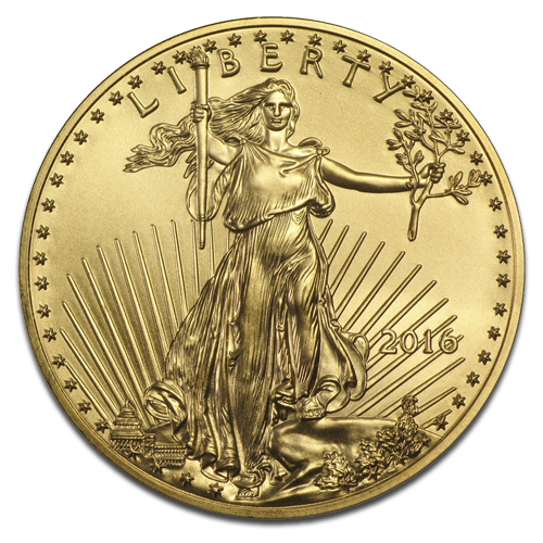 American Eagle 1/10oz Gold Coin 2016