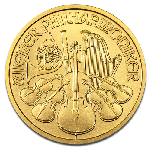 Vienna Philharmonic 1/2oz Gold Coin