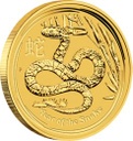 Lunar Snake 1/20oz Gold Coin 2013