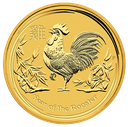 Lunar II Rooster 1/20oz Gold Coin 2017