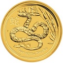 Lunar Snake 1/10oz Gold Coin 2013