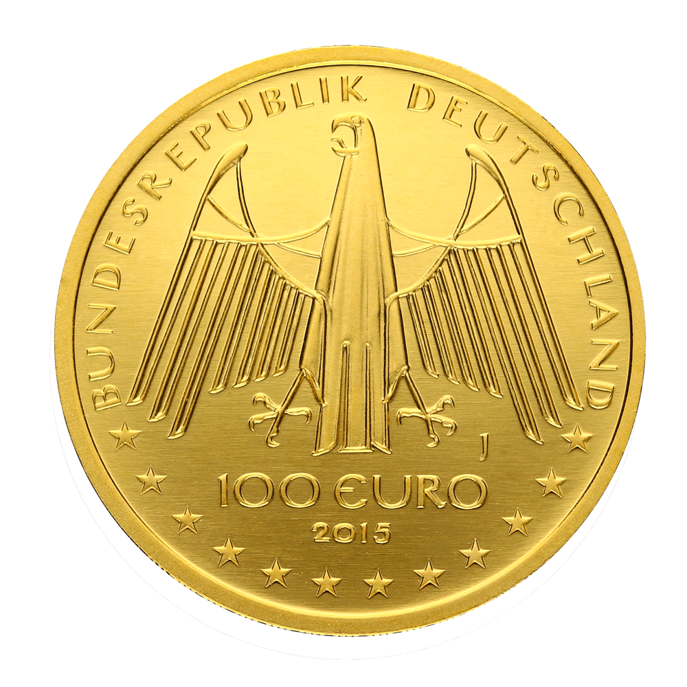 100 Euro Upper Rhein Valley 1/2oz Gold Coin 2015 | Germany