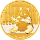 China Panda 30g Gold Coin 2017