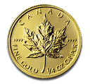 Maple Leaf 1/4oz Gold Coin random years