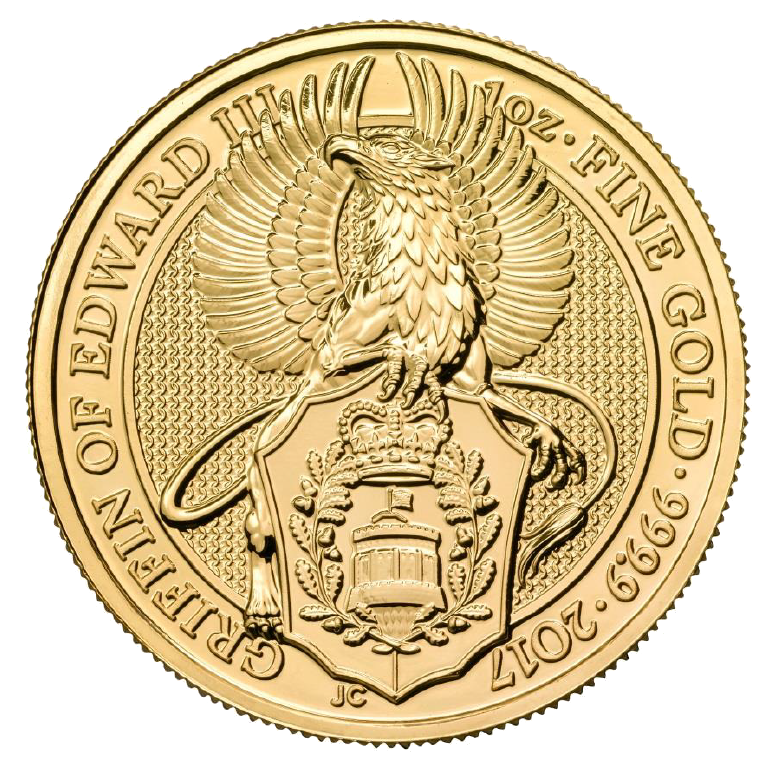 Queen's Beasts Griffin 1oz Gold Coin 2017