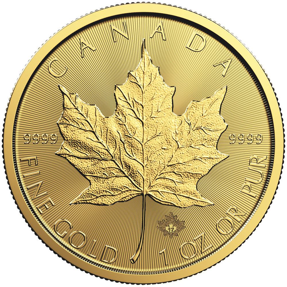 Maple Leaf 1oz Gold Coin 2017