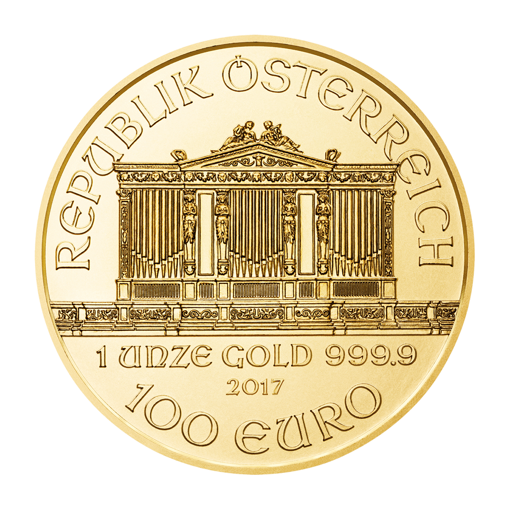 Vienna Philharmonic 1oz Gold Coin 2017