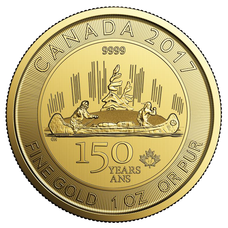 Voyager Canada Gold Coin 2017