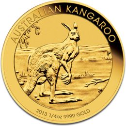 Kangaroo 1/4oz Gold Coin 2013