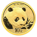 China Panda 1g Gold Coin 2018
