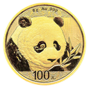 China Panda 8g Gold Coin 2018