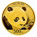 China Panda 30g Gold Coin 2018