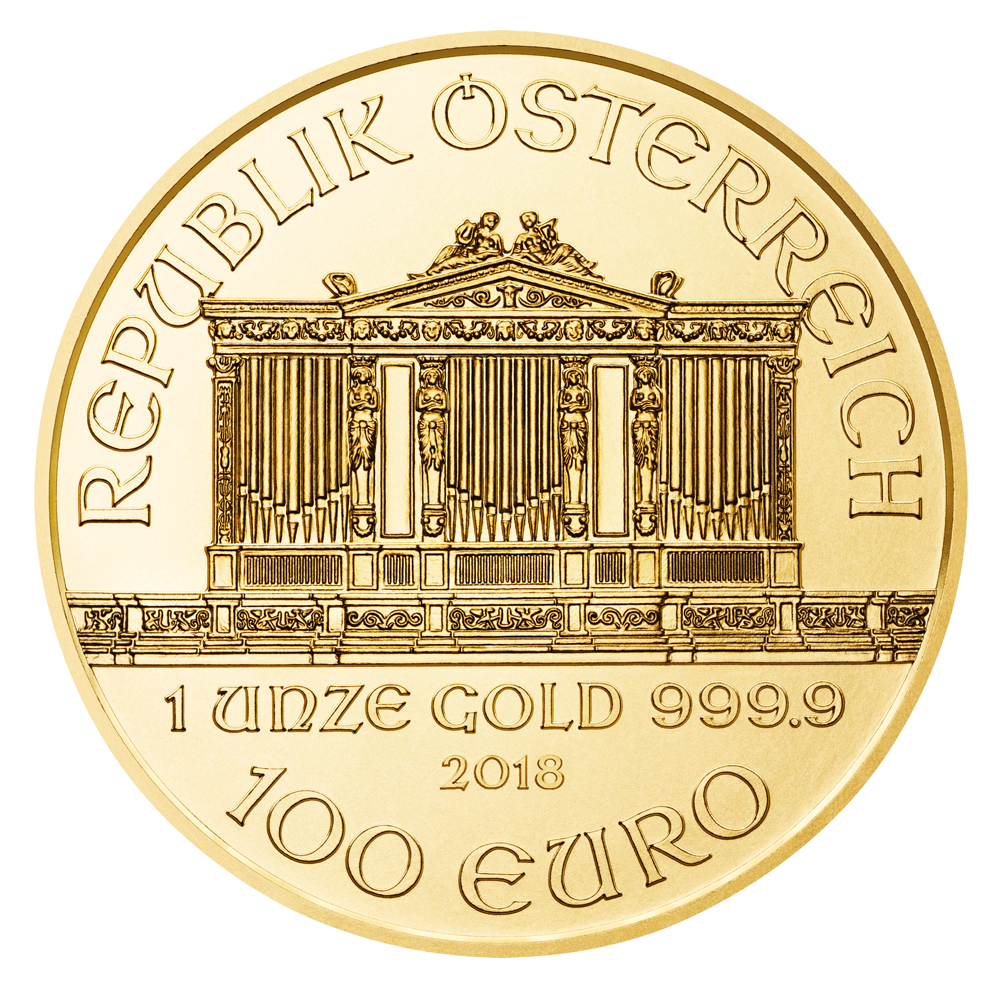 Vienna Philharmonic 1oz Gold Coin 2018