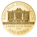 Vienna Philharmonic 1oz Gold Coin 2018