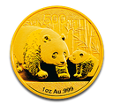 China Panda 1oz Gold Coin 2011