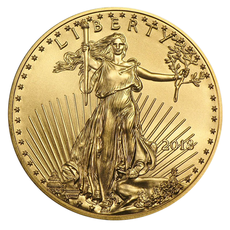 American Eagle 1/2oz Gold Coin 2018