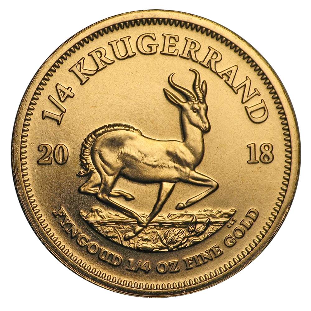 Krugerrand 1/4oz Gold Coin 2018