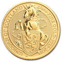 Queen's Beasts Unicorn 1/4oz Gold Coin 2018