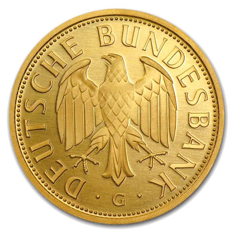 1 Goldmark Gold Coin 2001 Germany | Mintmark G