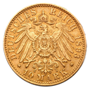 10 Mark Hanseatic Town Hamburg Gold Coin | 1873-1913