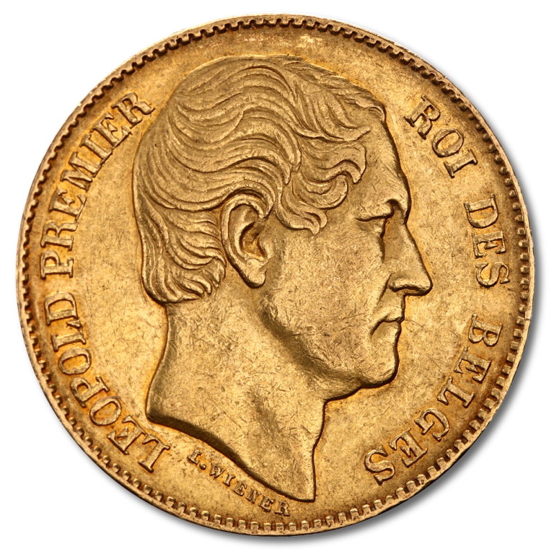 20 Francs Leopold I Gold Coin | 1831-1865 | Belgium