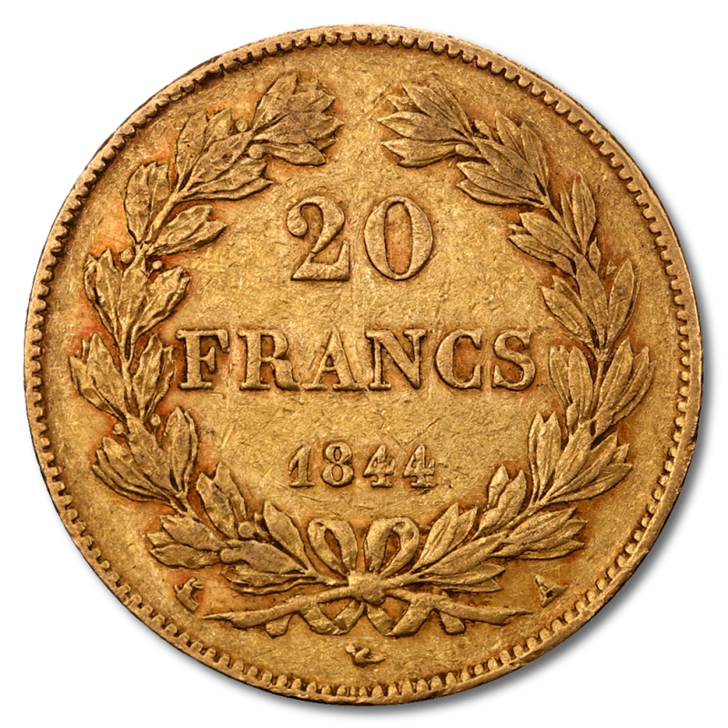 20 Francs Louis Philippe I. Gold Coin | 1830-1848 | France