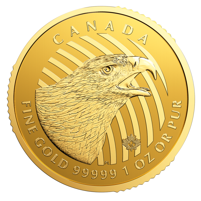 Call of the Wild "Golden Eagle" 1oz Gold Coin 2018 | .99999