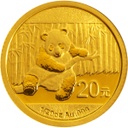 China Panda 1/20oz Gold Coin 2014