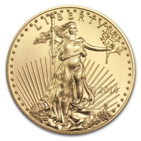 American Eagle 1/10oz Gold Coin 2014