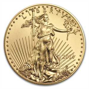 American Eagle 1oz Gold Coin 2014