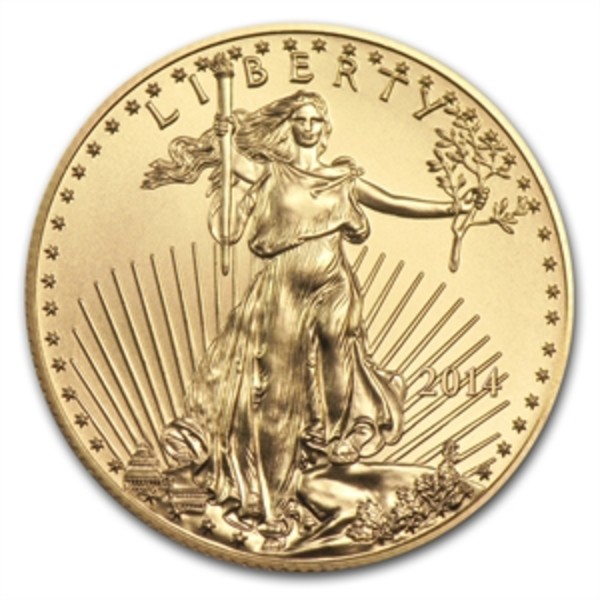 American Eagle 1/4oz Gold Coin 2014