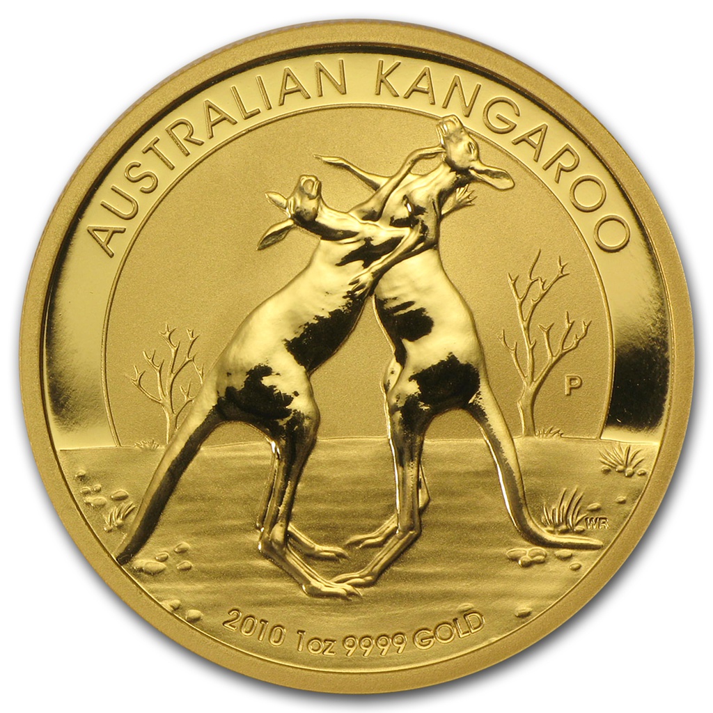 Kangaroo 1oz Gold Coin 2010
