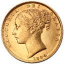 Sovereign Victoria Shiel Gold Coin | 1881-1887