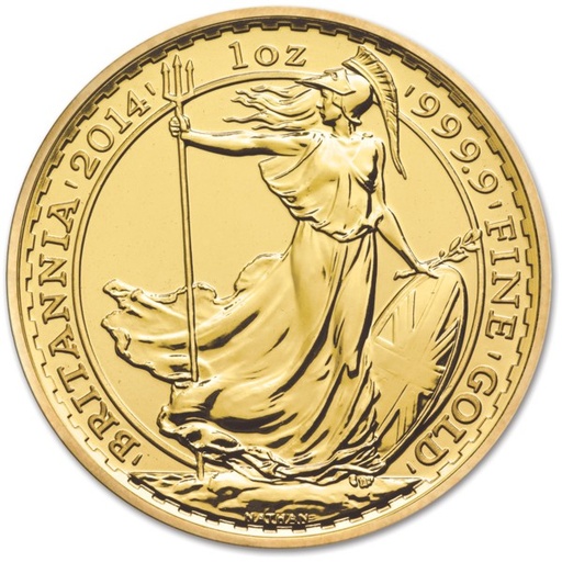 [10926] Britannia 1oz Gold Coin 2014