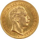 10 Mark Emperor Wilhelm II. Prussia Gold Coin