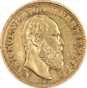 5 Mark King Karl Wurttemberg Gold Coin | 1877