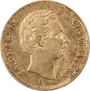 5 Mark King Ludwig II. Bavaria Gold Coin | 1877-1878