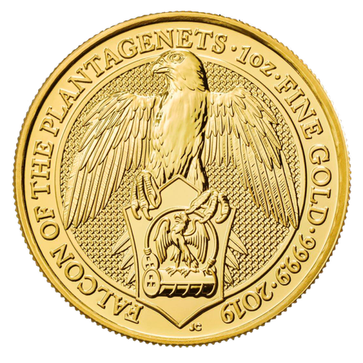 [109274] Queen's Beasts Falcon 1oz Gold Coin 2019