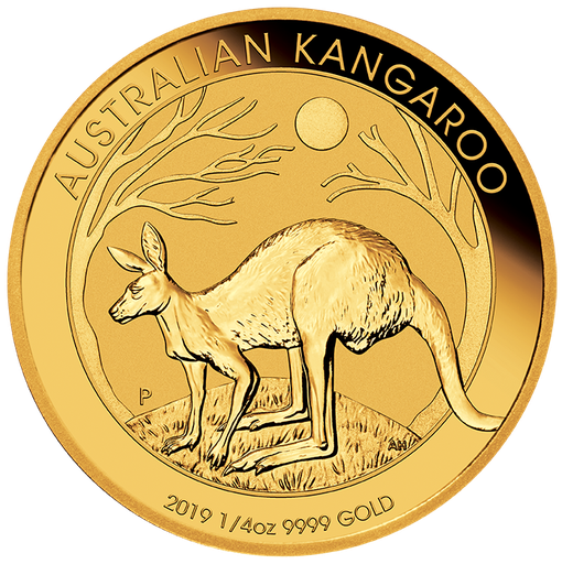 [101236] Kangaroo 1/4oz Gold Coin 2019