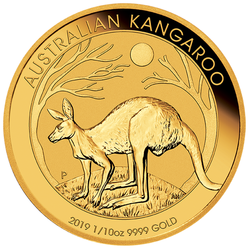 [101237] Kangaroo 1/10oz Gold Coin 2019