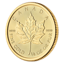 Maple Leaf 1/4oz Gold Coin 2019