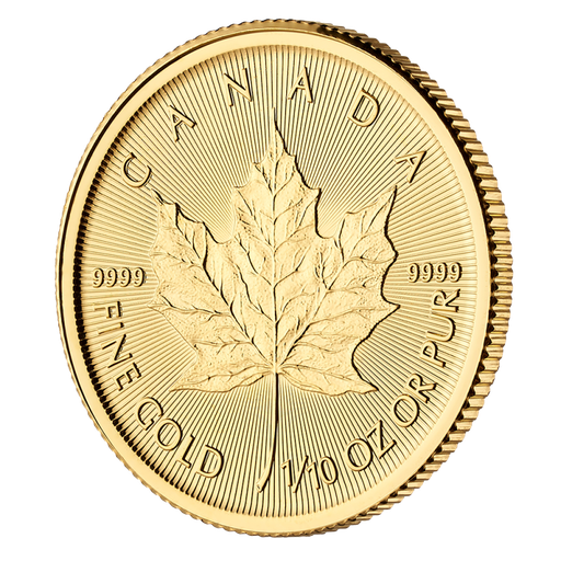 [104254] Maple Leaf 1/10oz Gold Coin 2019