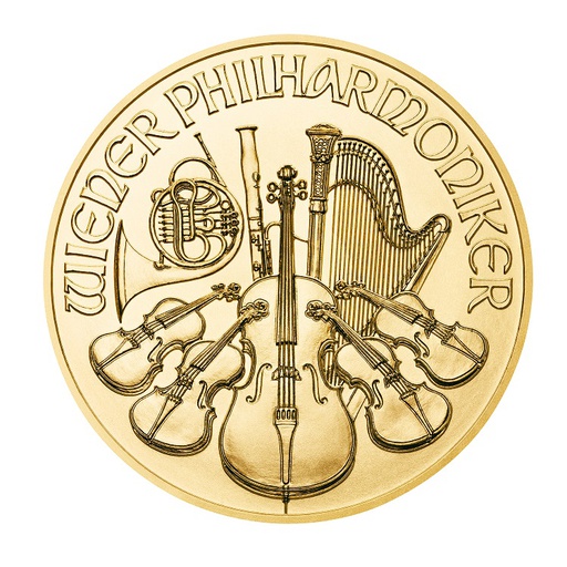 [10256] Vienna Philharmonic 1/4oz Gold Coin 2019