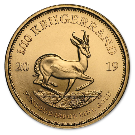 [116231] Krugerrand 1/10oz Gold Coin 2019