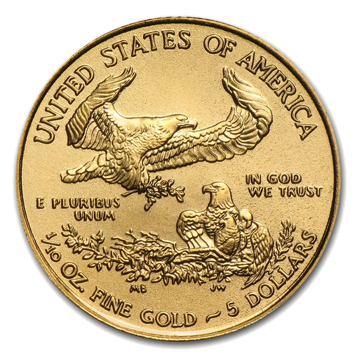 [118250] American Eagle 1/10oz Gold Coin 2019