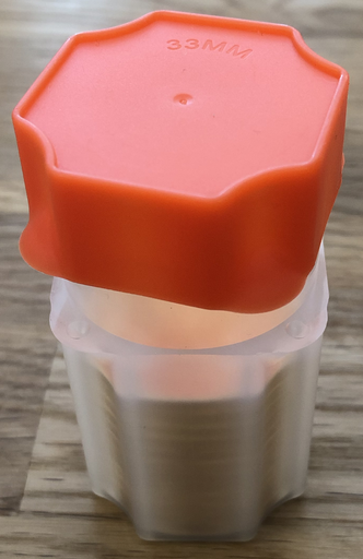[50300] Guardhouse Coin Tube 33mm