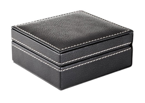 [50401] Coin Case XS in elegant Leather optic for Coins up to 60 mm