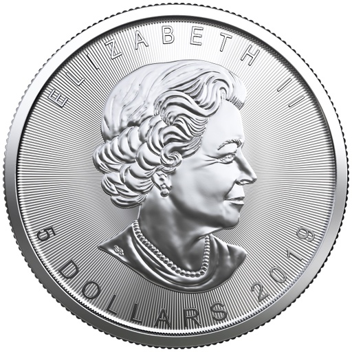 [204245] Maple Leaf 1oz Silver Coin 2019 (margin scheme)